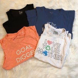 Lot / Bundle of 4 Tank Tops Activewear Casual Sz L